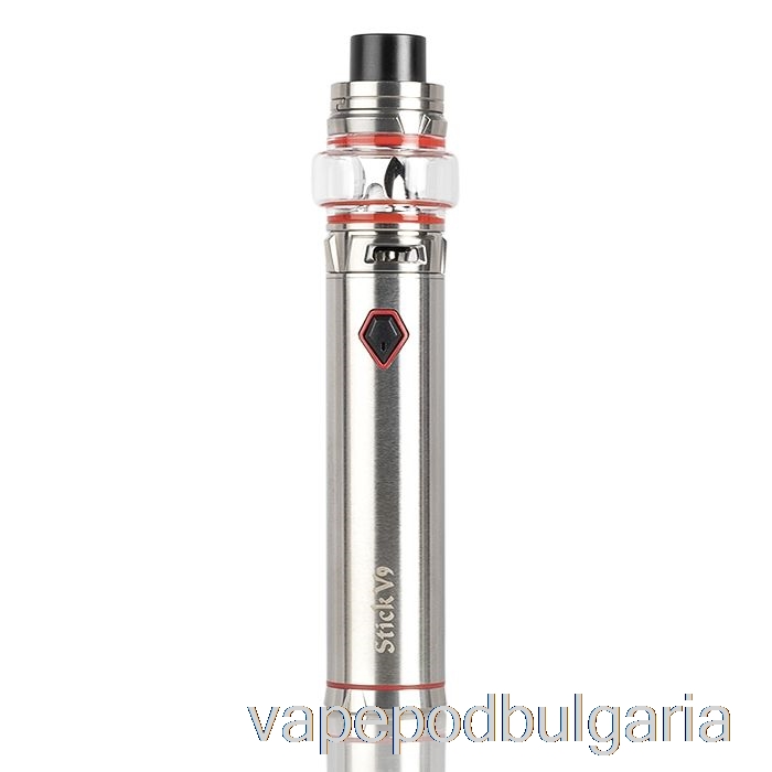 Vape Технически характеристики Smok Stick V9 & Stick V9 Max 60w Starter Kit V9 Standard - Stainless